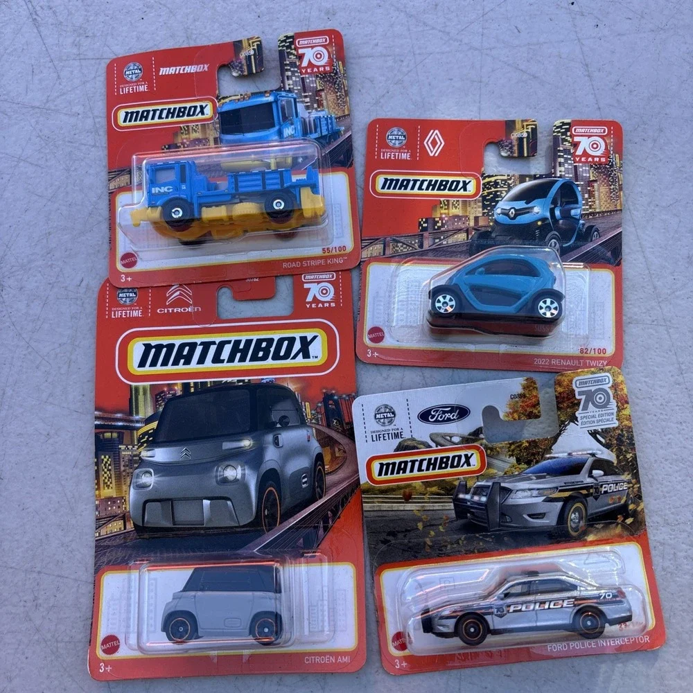 Lot Of 5 Metal Matchbox Cars 2022  New In Packing